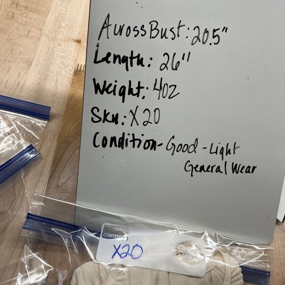 Margaret O'Leary Ruffle Collar Tie Neck Sleeveless Blouse Ivory Cream Size Small - Picture 8 of 9